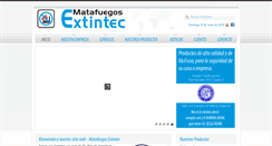 Desktop Screenshot of extintec.com.ar