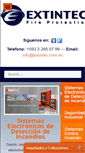 Mobile Screenshot of extintec.com.ec